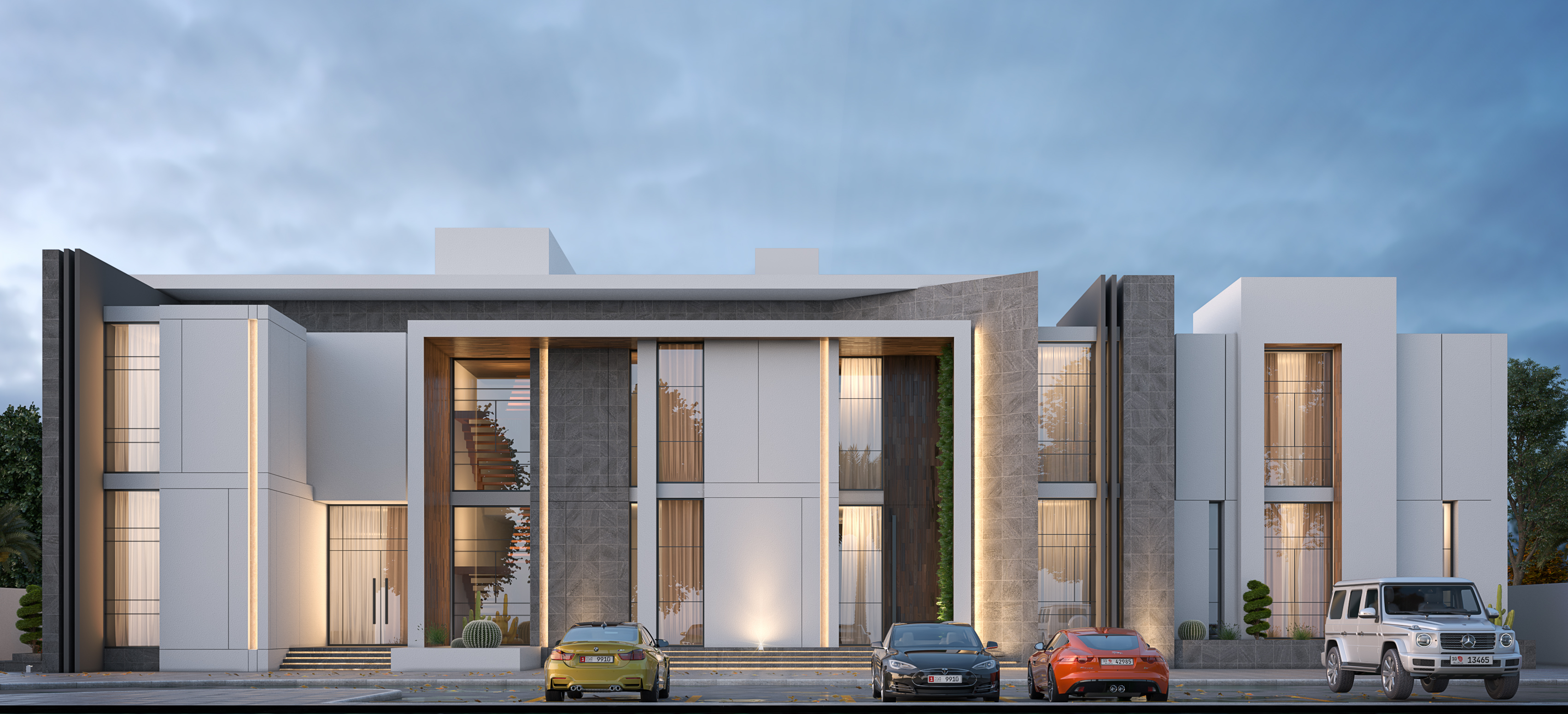 Completed luxury villa